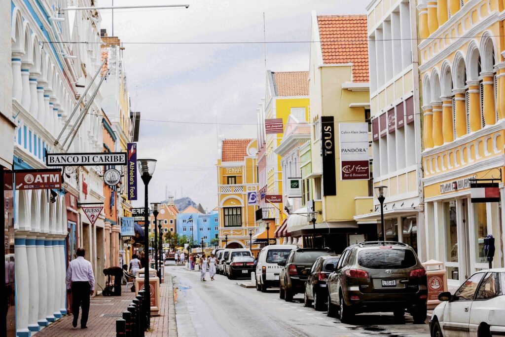 Kleurrijke straatjes Willemstad