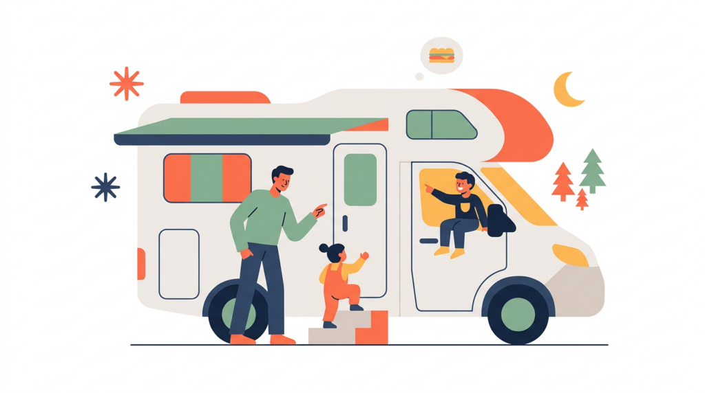 Camper huren met kinderen