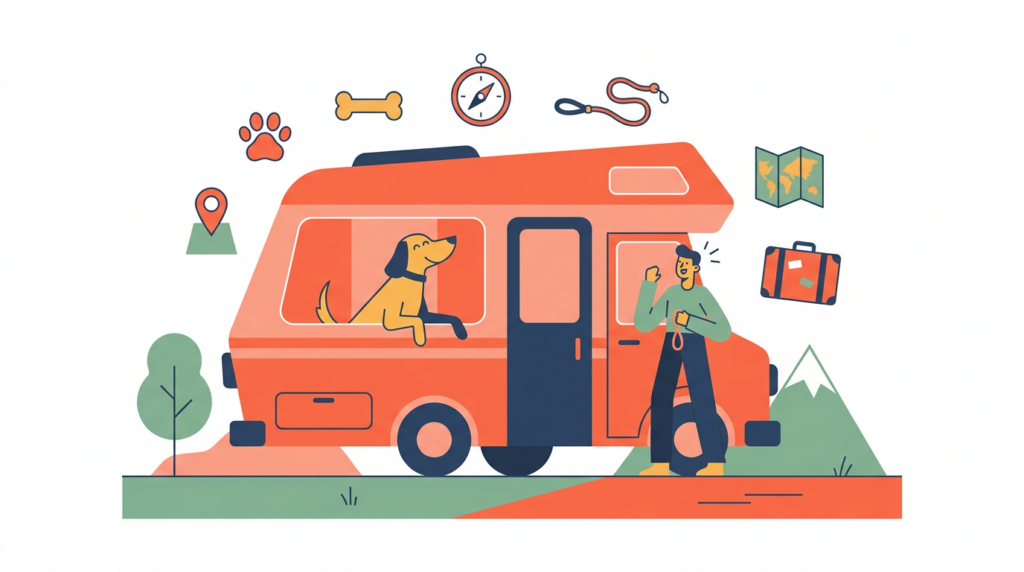 camper huren met hond
