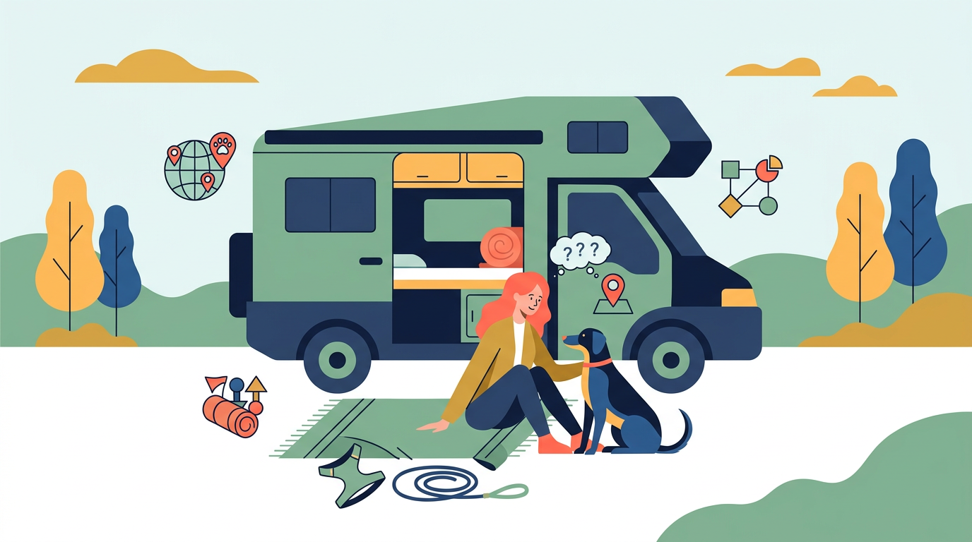 camper huren met hond