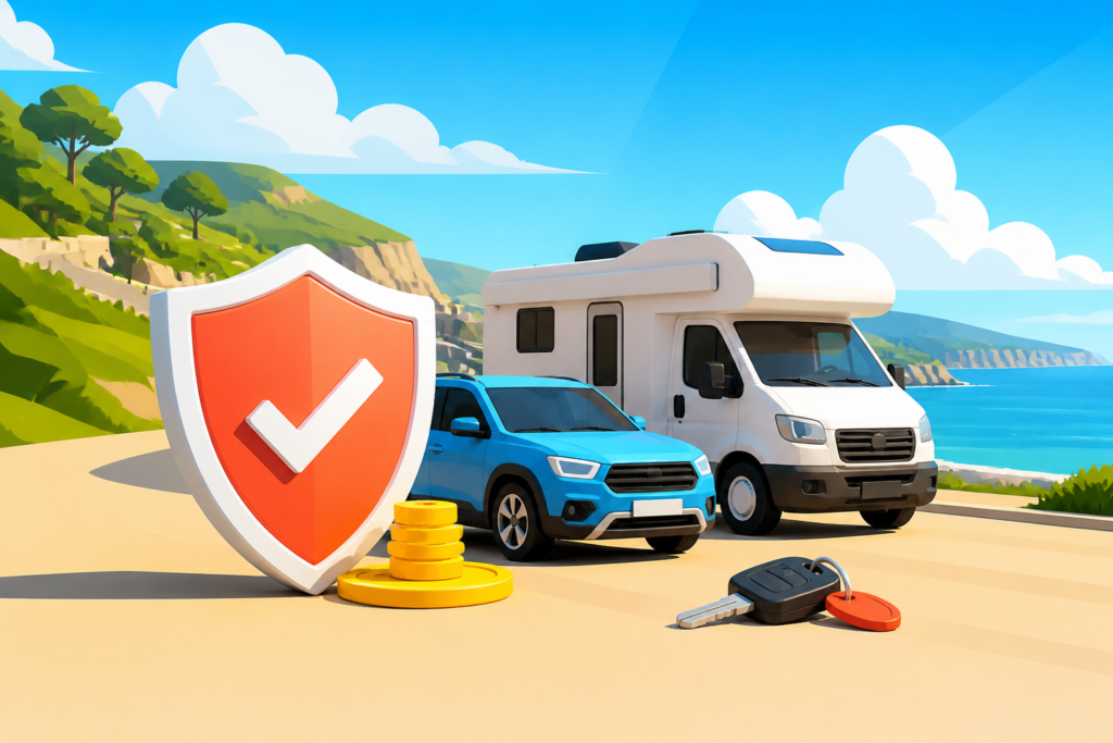 Afkopen van het eigen risico: camper- en autohuur uitgelegd