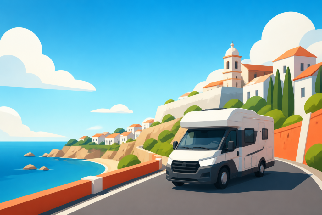 Camper huren Portugal: rijbewijs, overnachting en kosten