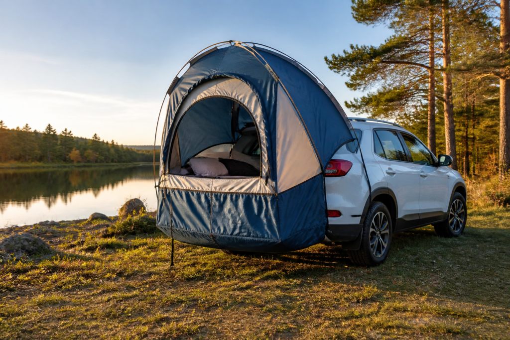 Een car tent gebruiken op je vakantiereis