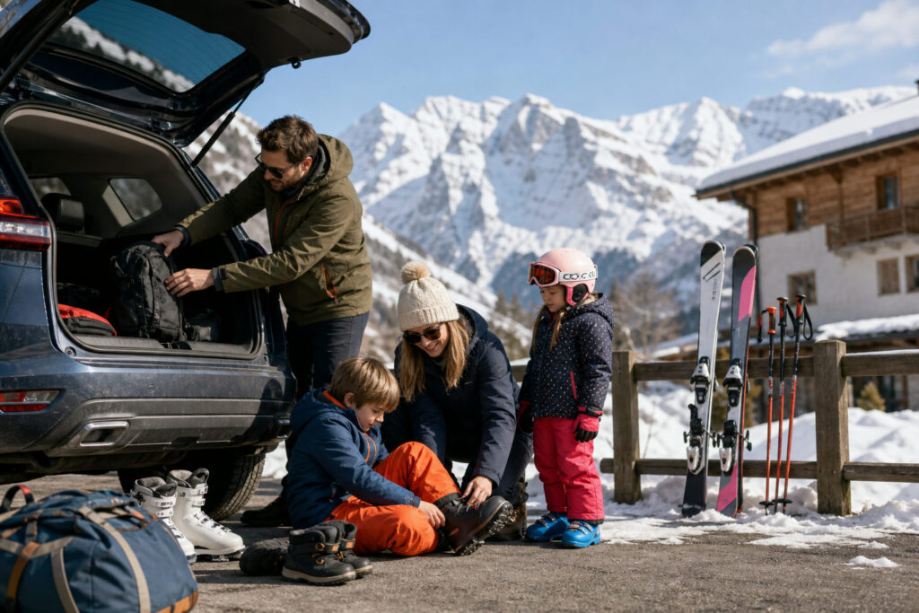 Wat kost een wintersportvakantie met het hele gezin